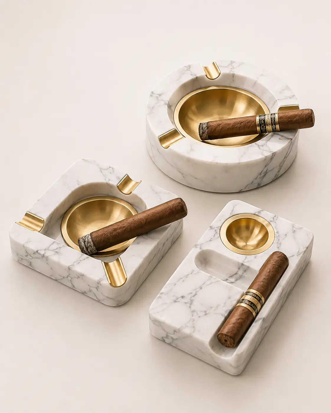 Ash Trays & Cigar Holders